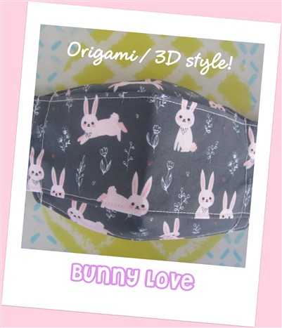 🐰 Bunny Love (3D/ORIGAMI)