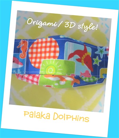 🌊👙🐬 Palaka Dolphins (3D/ORIGAMI - KIDS) 👧👦