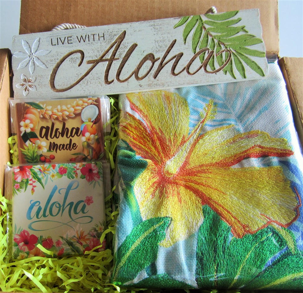 island home ("lauren roth - monstera hibiscus")